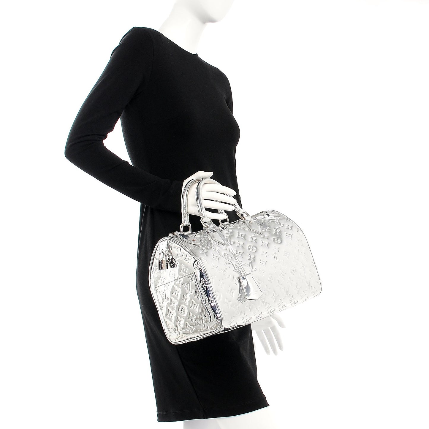 Monogram Miroir Speedy 30 Silver