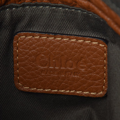 Chloe Calfskin Medium Marcie Satchel Tan 8 of 9