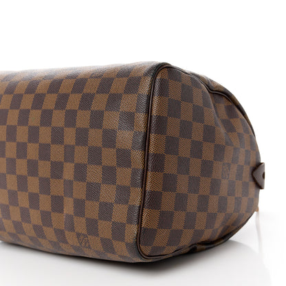 Louis Vuitton Damier Ebene Speedy 30 10 of 11