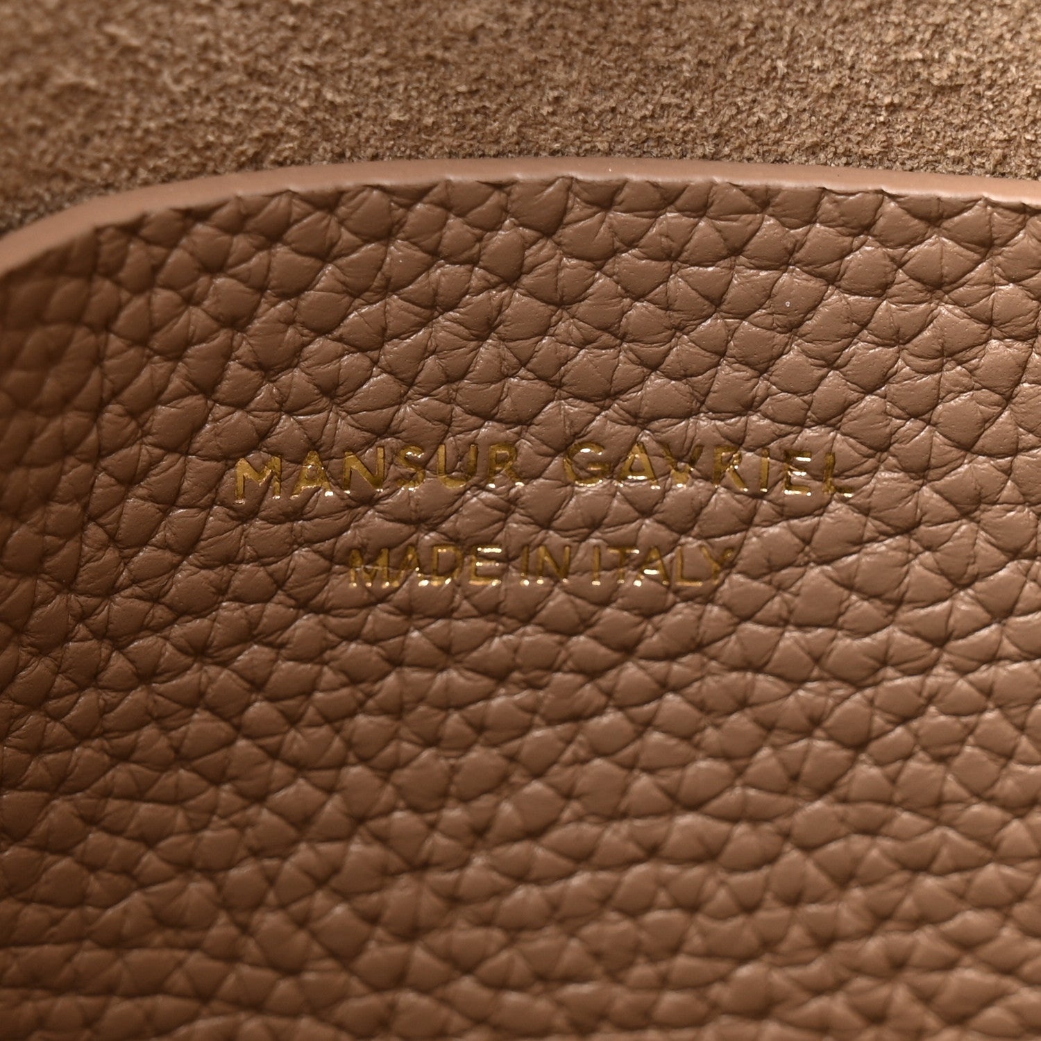 Mansur Gavriel Pebbled Calfskin Small Everyday Cabas Biscotto 6 of 12