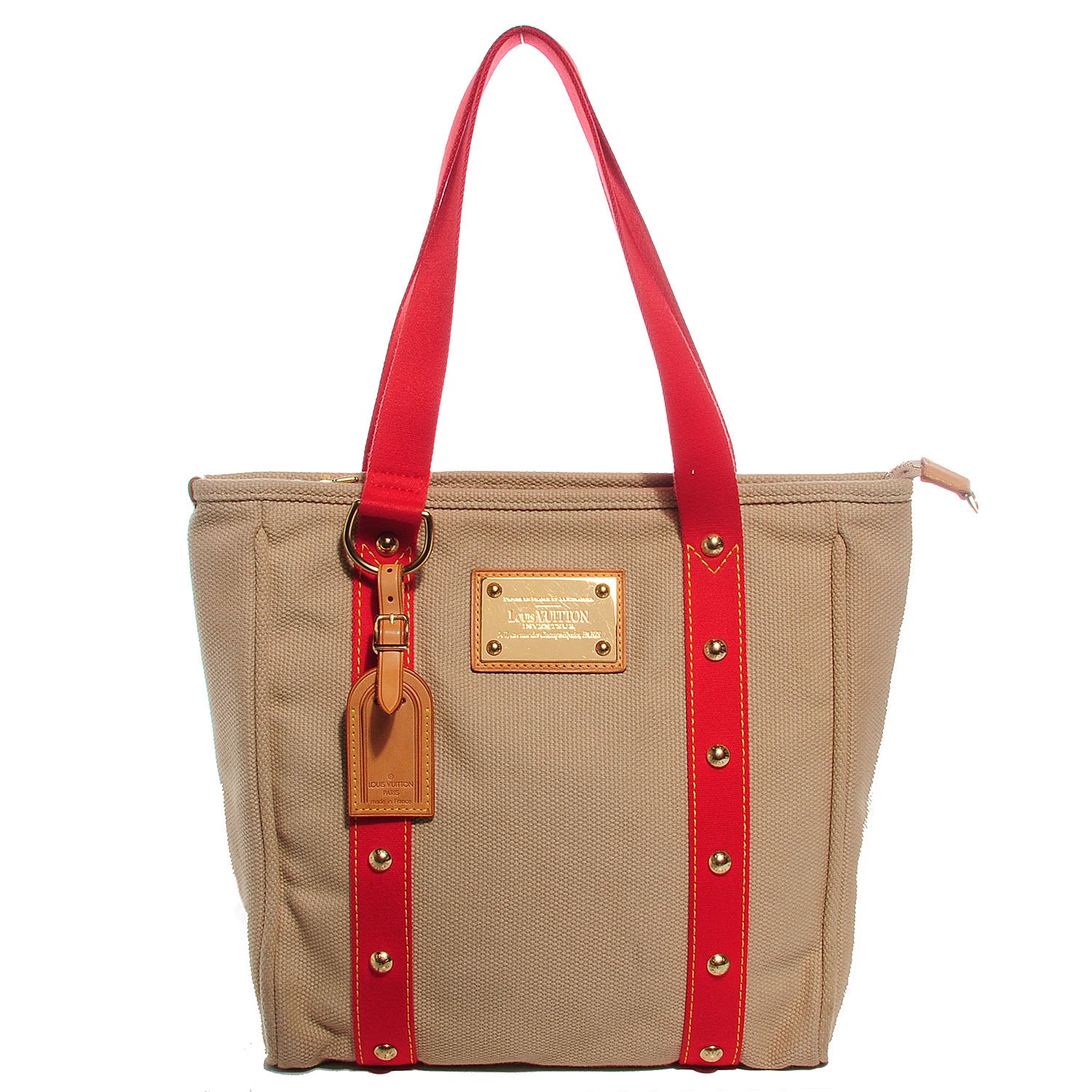 Louis Vuitton Toile Antigua Cabas MM Beige 1 of 8
