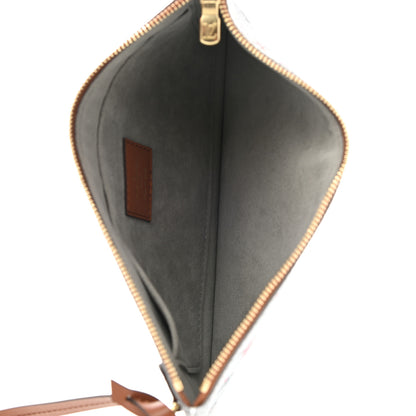 Louis Vuitton Metallic Monogram LV Garden Neverfull MM GM Pochette Silver 5 of 6