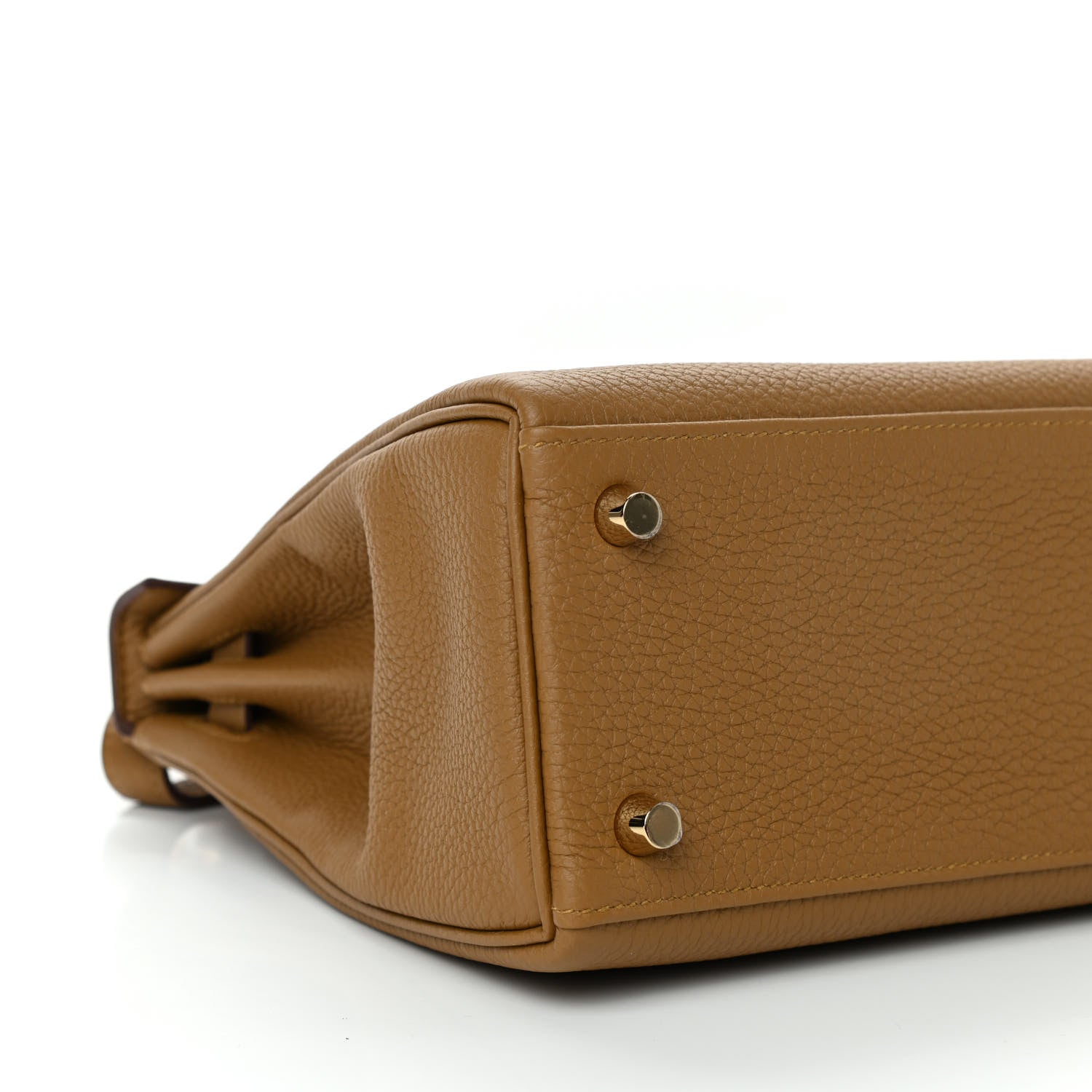 Hermes Togo Kelly Retourne 25 Bronze Dore 8 of 9