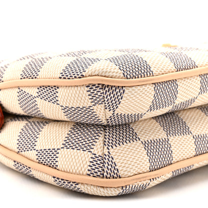 Louis Vuitton Damier Azur Liv Pochette 9 of 9