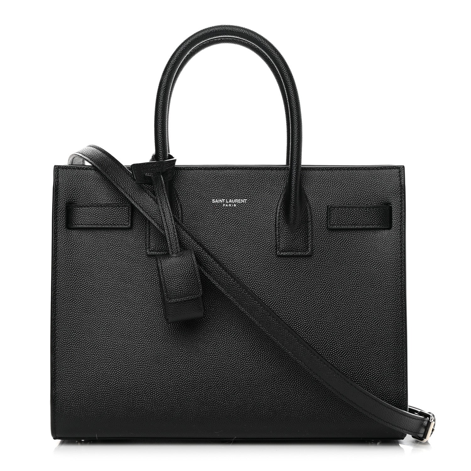 Saint Laurent Grain De Poudre Baby Sac De Jour Black 1 of 12