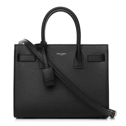 Saint Laurent Grain De Poudre Baby Sac De Jour Black 1 of 12
