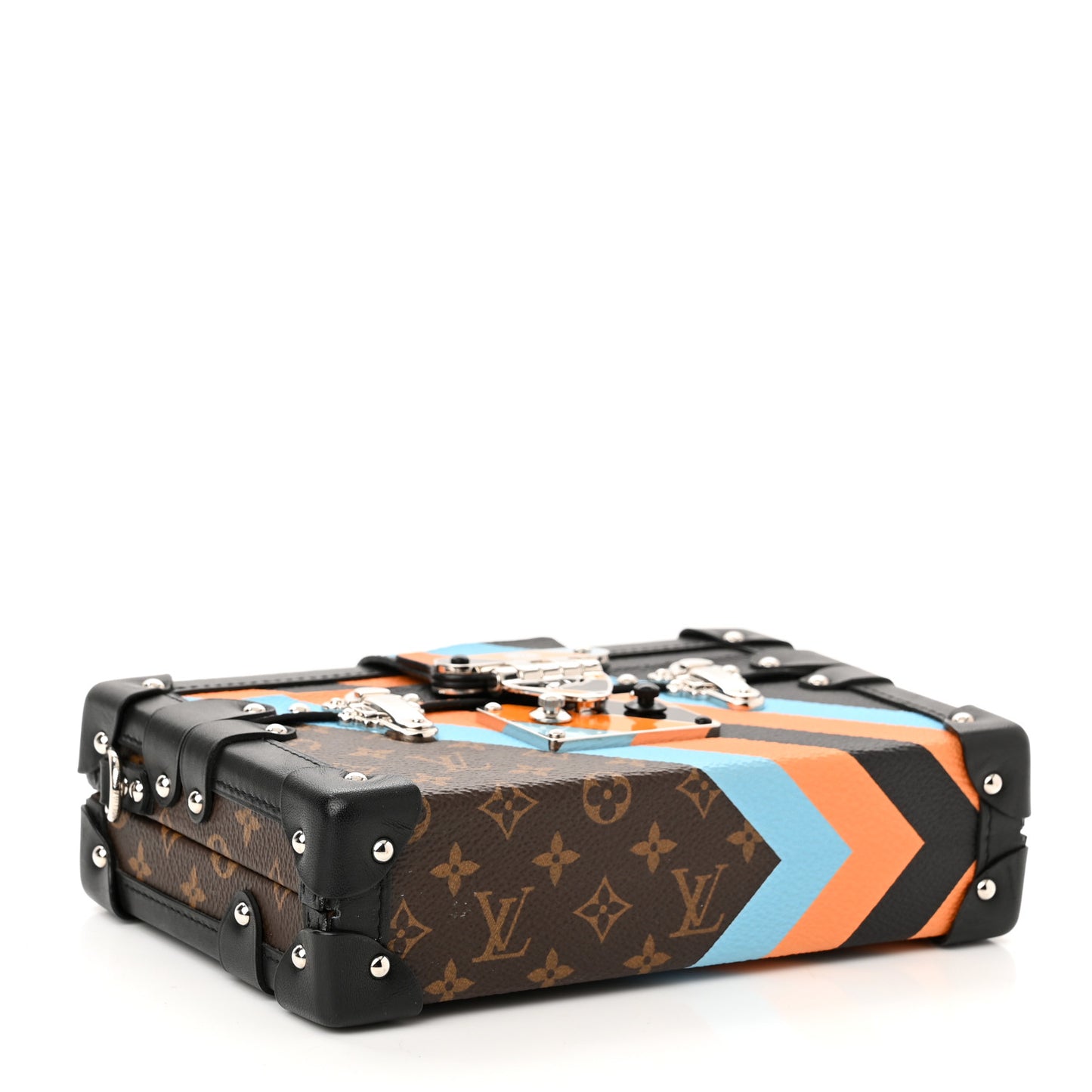 Monogram Malletage Print Petite Malle