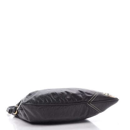 Gucci Calfskin Medium New Britt Hobo Black 4 of 10