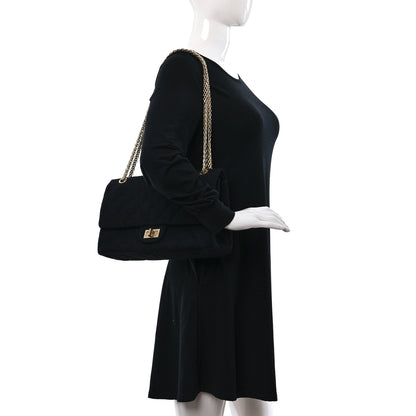Chanel Jersey Quilted 2.55 Reissue 227 Flap Black 3 of 10