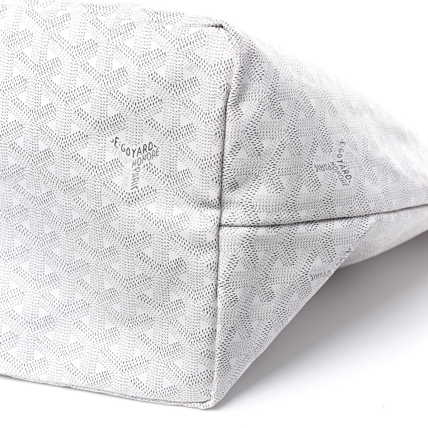 Goyard Goyardine Saint Louis GM White 9 of 10