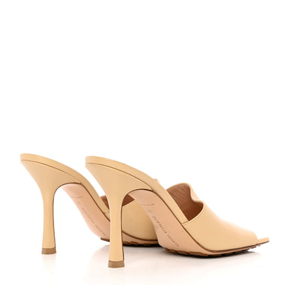 Bottega Veneta Lambskin Stretch Mule Sandals 39 Nude 4 of 12