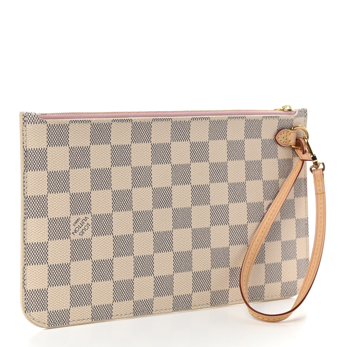 Damier Azur Neverfull MM GM Pochette Rose Ballerine