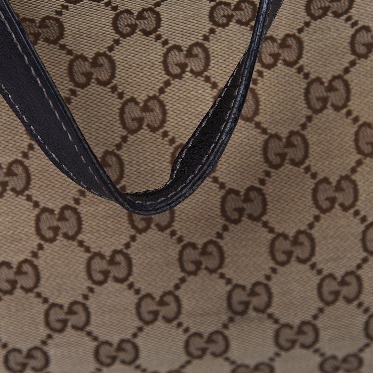 Monogram Large Positano Tote Brown