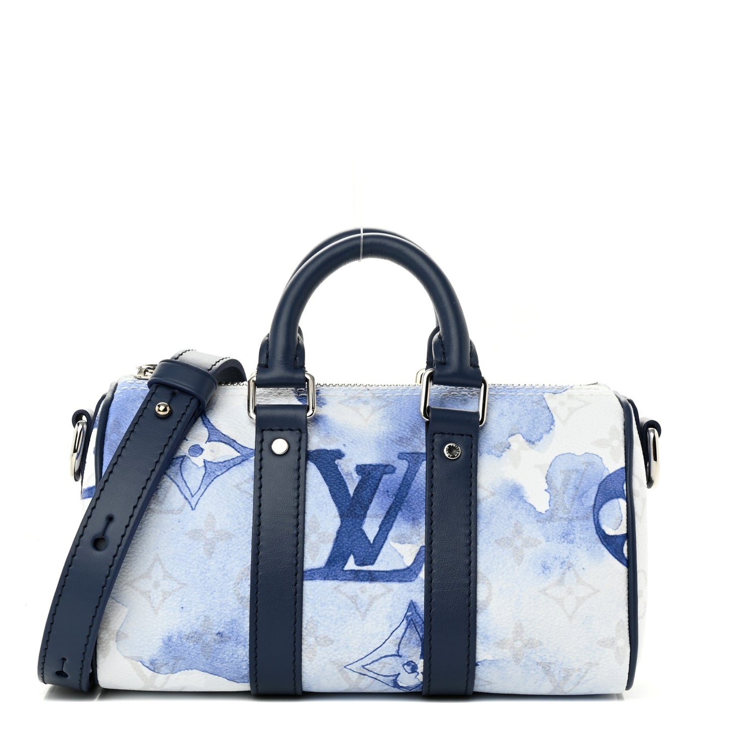 Monogram Watercolor Keepall XS Blue