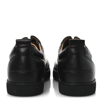 Christian Louboutin Calfskin Mens Low Top Sneaker 43.5 Black 6 of 11