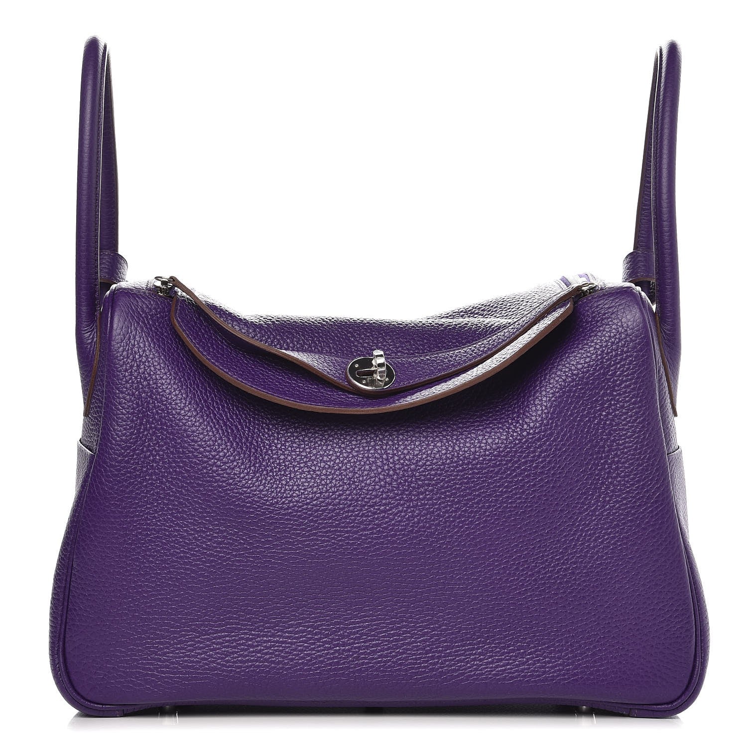 Hermes Taurillon Clemence Lindy 34 Iris 1 of 8