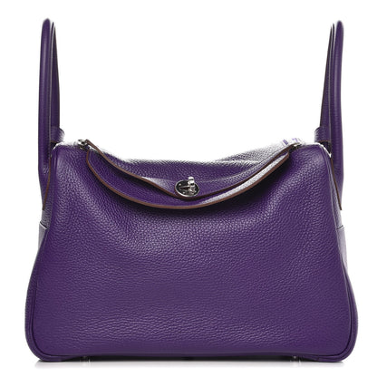 Hermes Taurillon Clemence Lindy 34 Iris 1 of 8