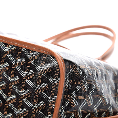 Goyard Goyardine Reversible Anjou PM Black Gold 13 of 13