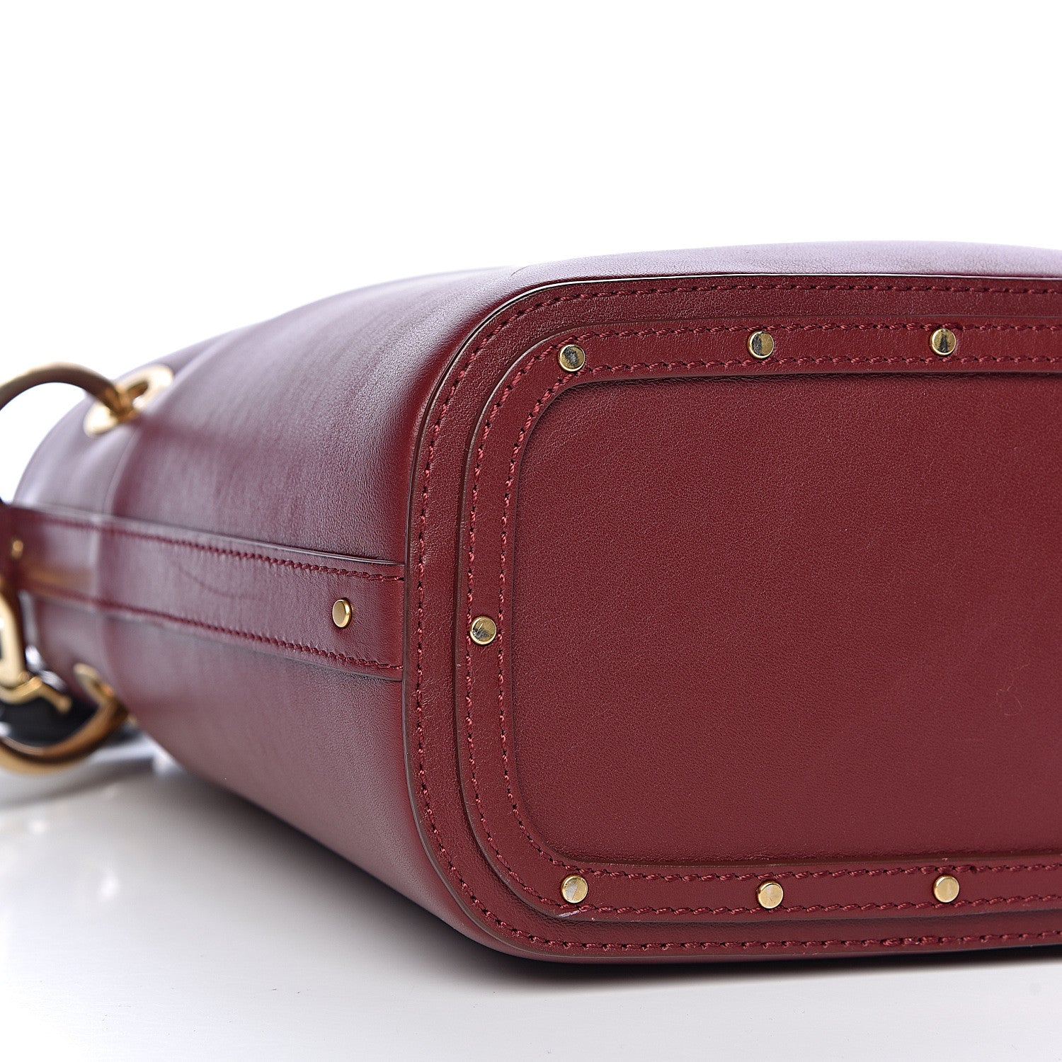 Chloe Smooth Calfskin Small Roy Bucket Bag Plum Purple 10 of 12
