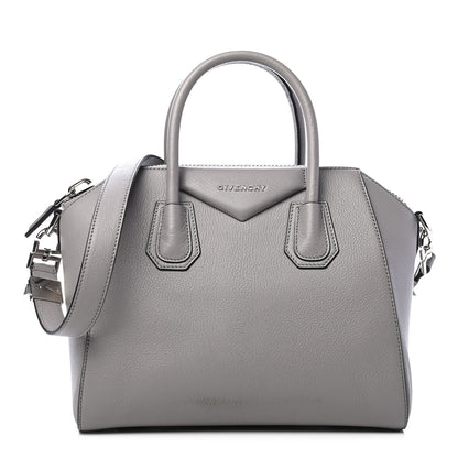 Givenchy Sugar Goatskin Small Antigona Pearl Grey 1 of 9