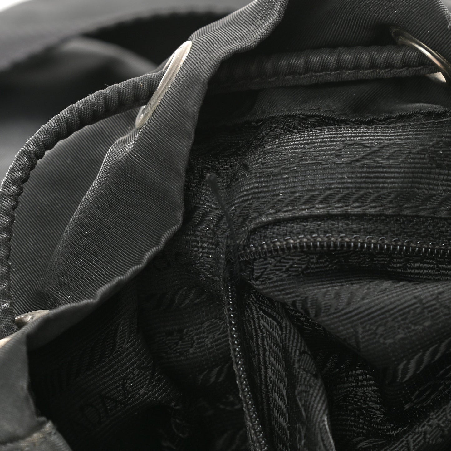Tessuto Nylon Vela Small Backpack Black
