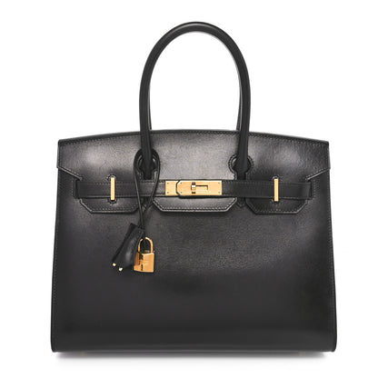 Hermes Box Birkin Sellier 30 Black 1 of 11