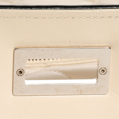 Chanel Lambskin Quilted North South Large Tote Ivory 7 of 10