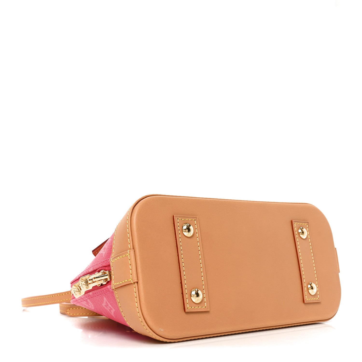 Louis Vuitton Monogram Origine Alma BB Rose Ruban 4 of 9