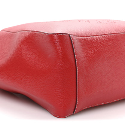 Stella McCartney Grainy Alter Mat Perforated Tote Red 8 of 9