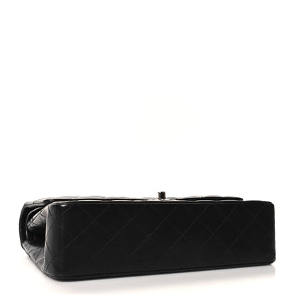 Chanel Lambskin Quilted Medium Double Flap Black 4 of 10