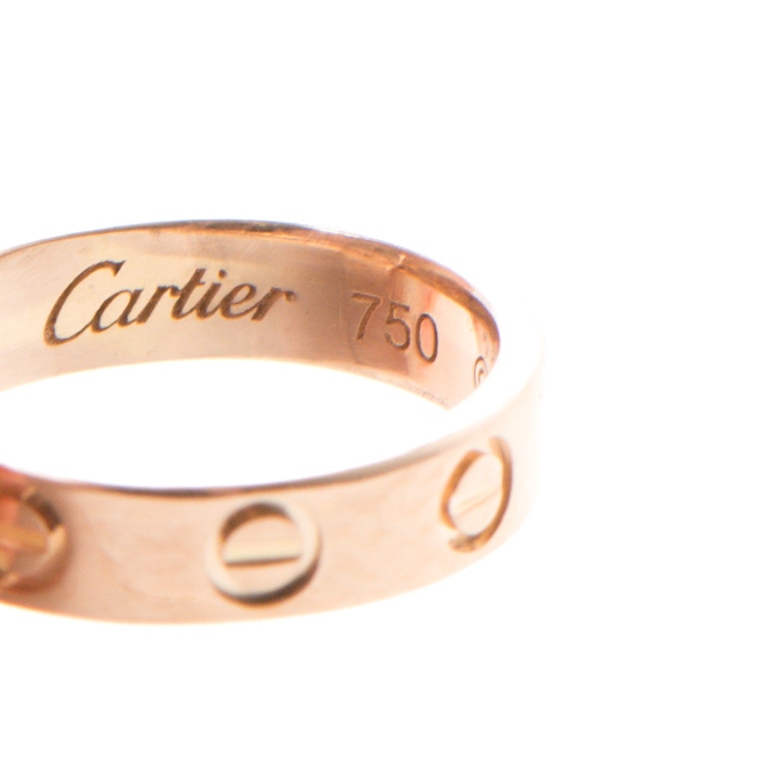Cartier 18K Pink Gold Interlocking LOVE Bracelet 4 of 7