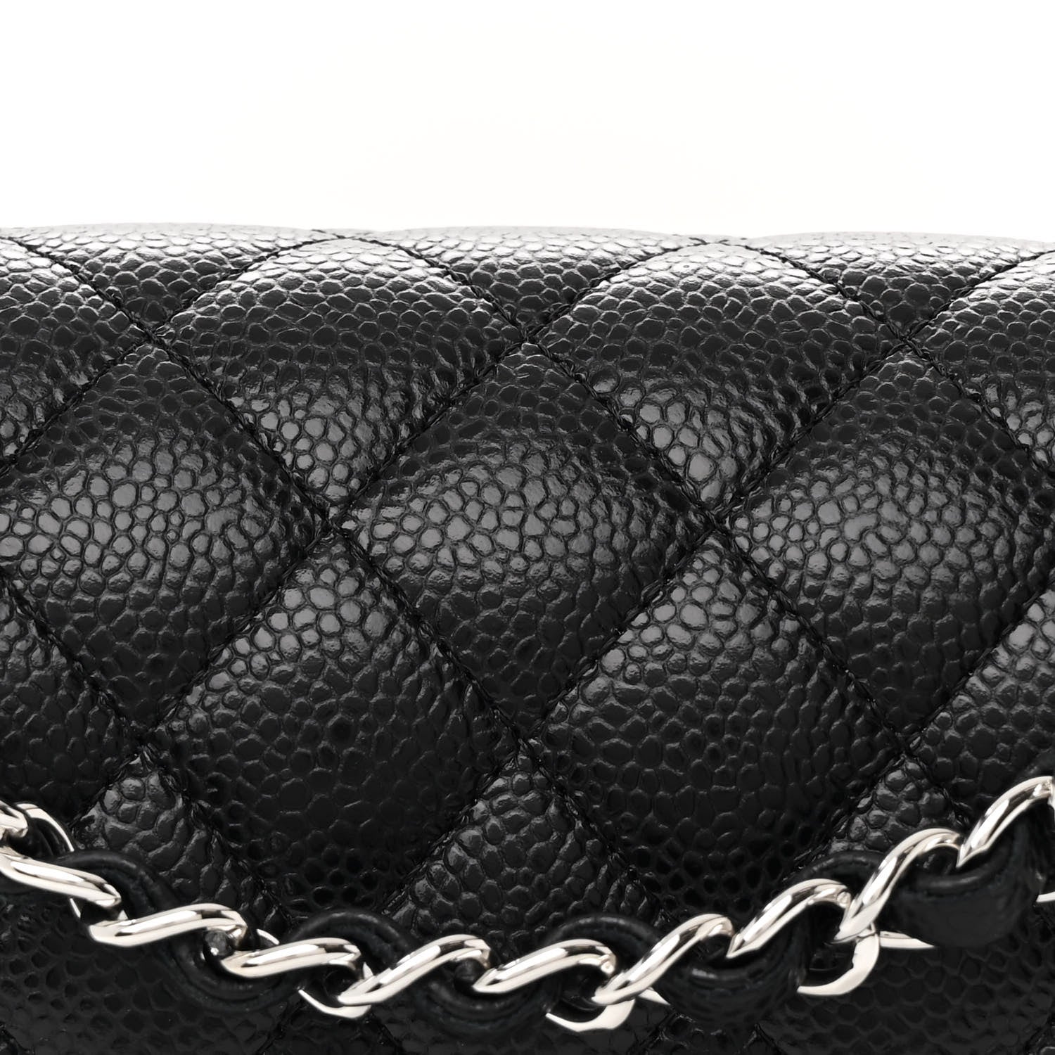 Chanel Caviar Quilted Small Double Flap Black 8 of 11