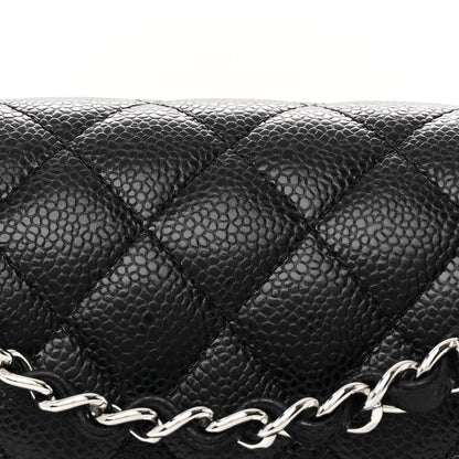 Chanel Caviar Quilted Small Double Flap Black 8 of 11