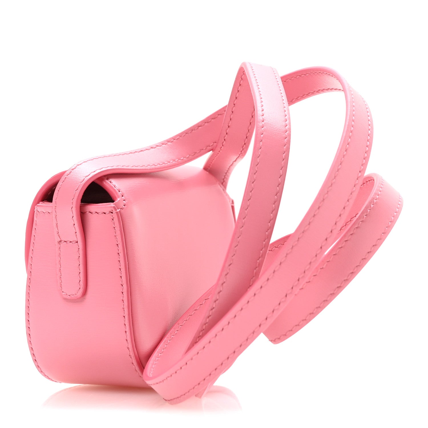 Celine Calfskin Triomphe Airpods Case With Strap Flamingo 3 of 11