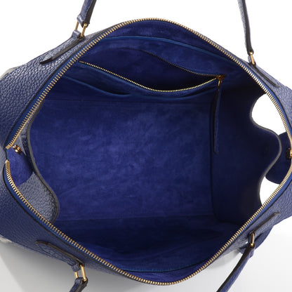 Celine Bullhide Calfskin Medium Ring Bag Indigo 5 of 7