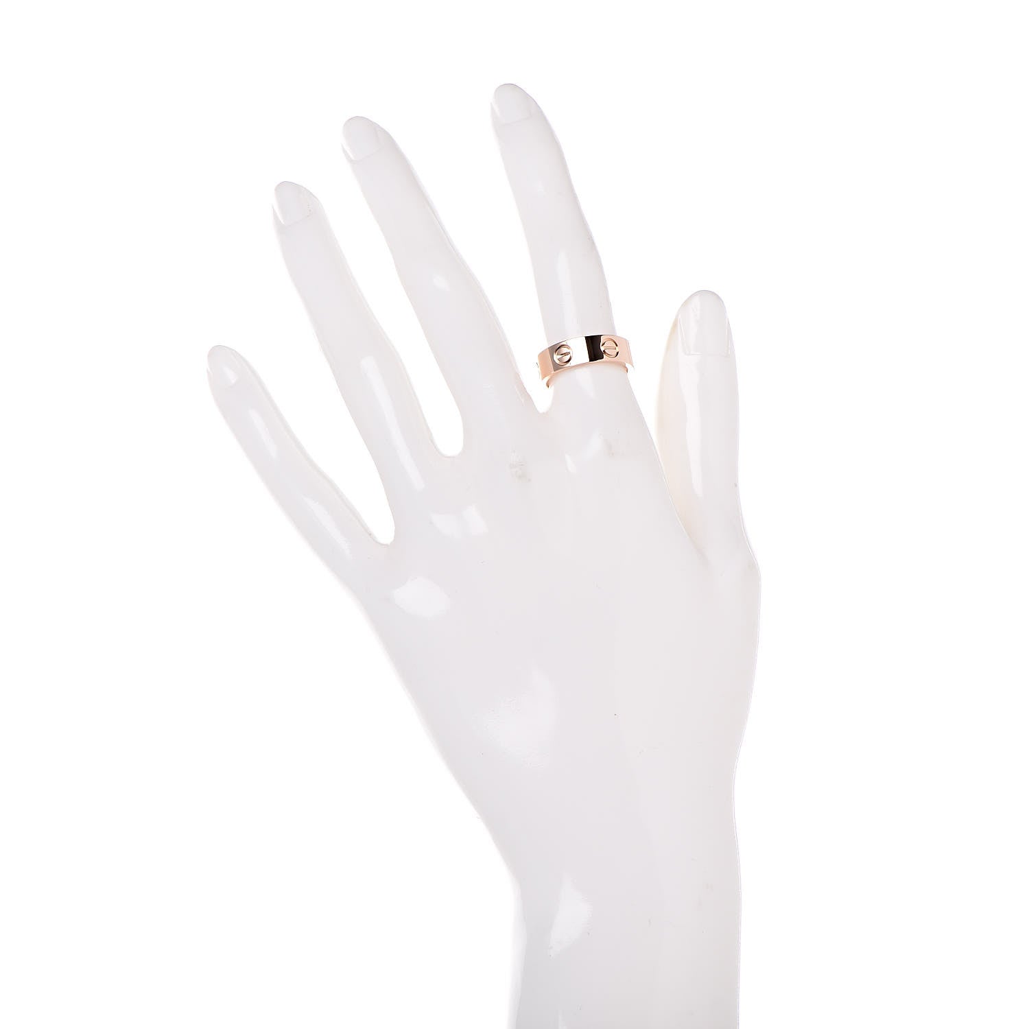 Cartier 18K Pink Gold 5.5mm LOVE Ring 50 5.25 2 of 5