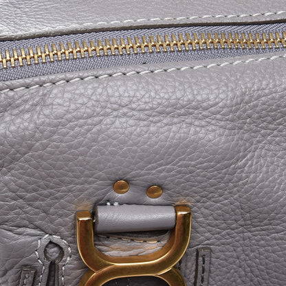 Chloe Calfskin Large Marcie Satchel Cashmere Grey 12 of 12