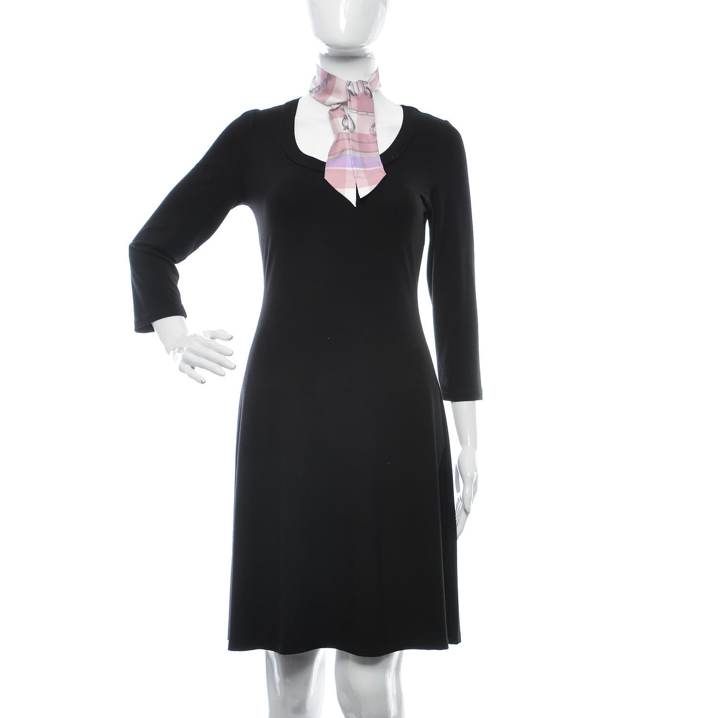 Silk Mors Et Gourmettes Vichy Twilly Parme Mauve White