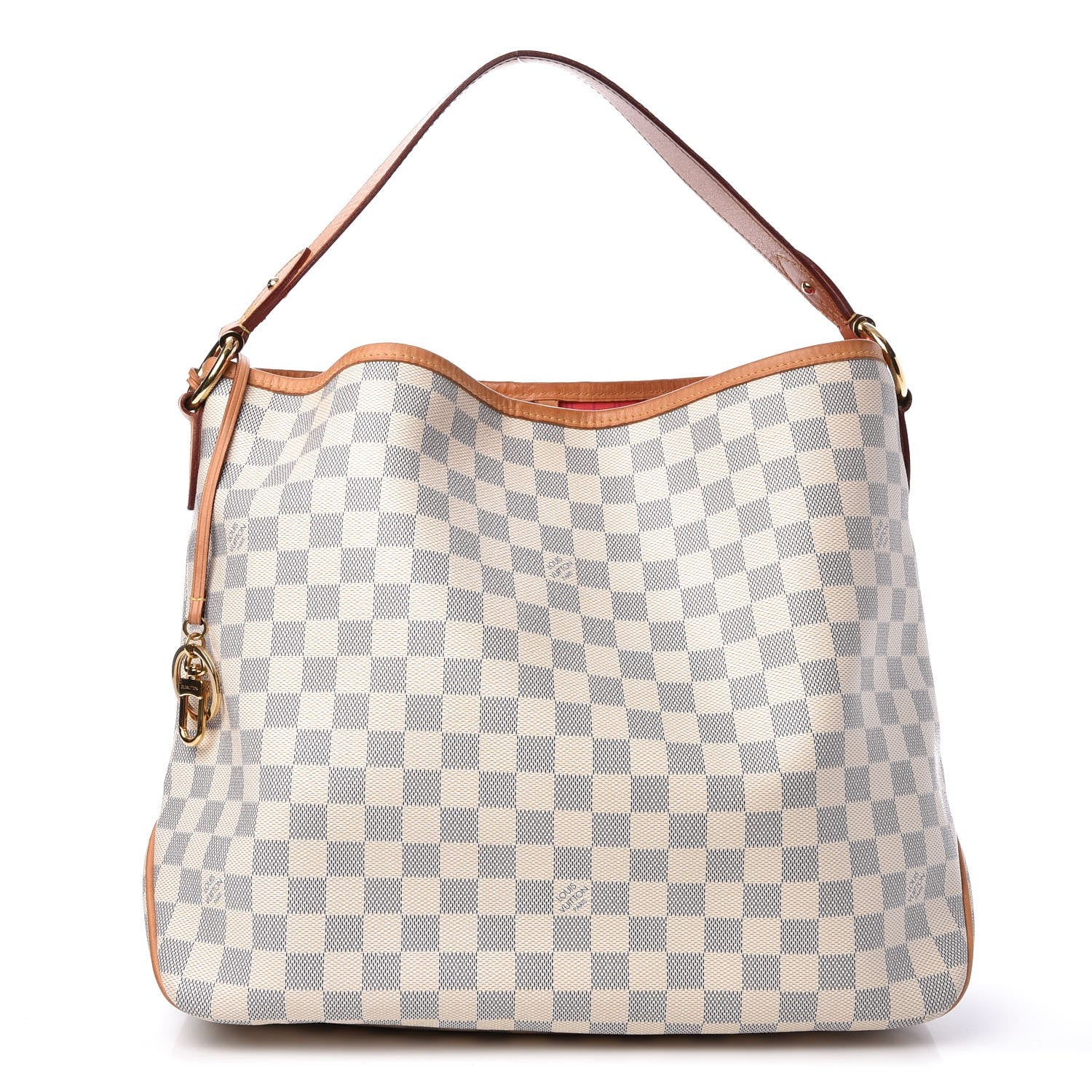Louis Vuitton Damier Azur Delightful MM Pink 1 of 11