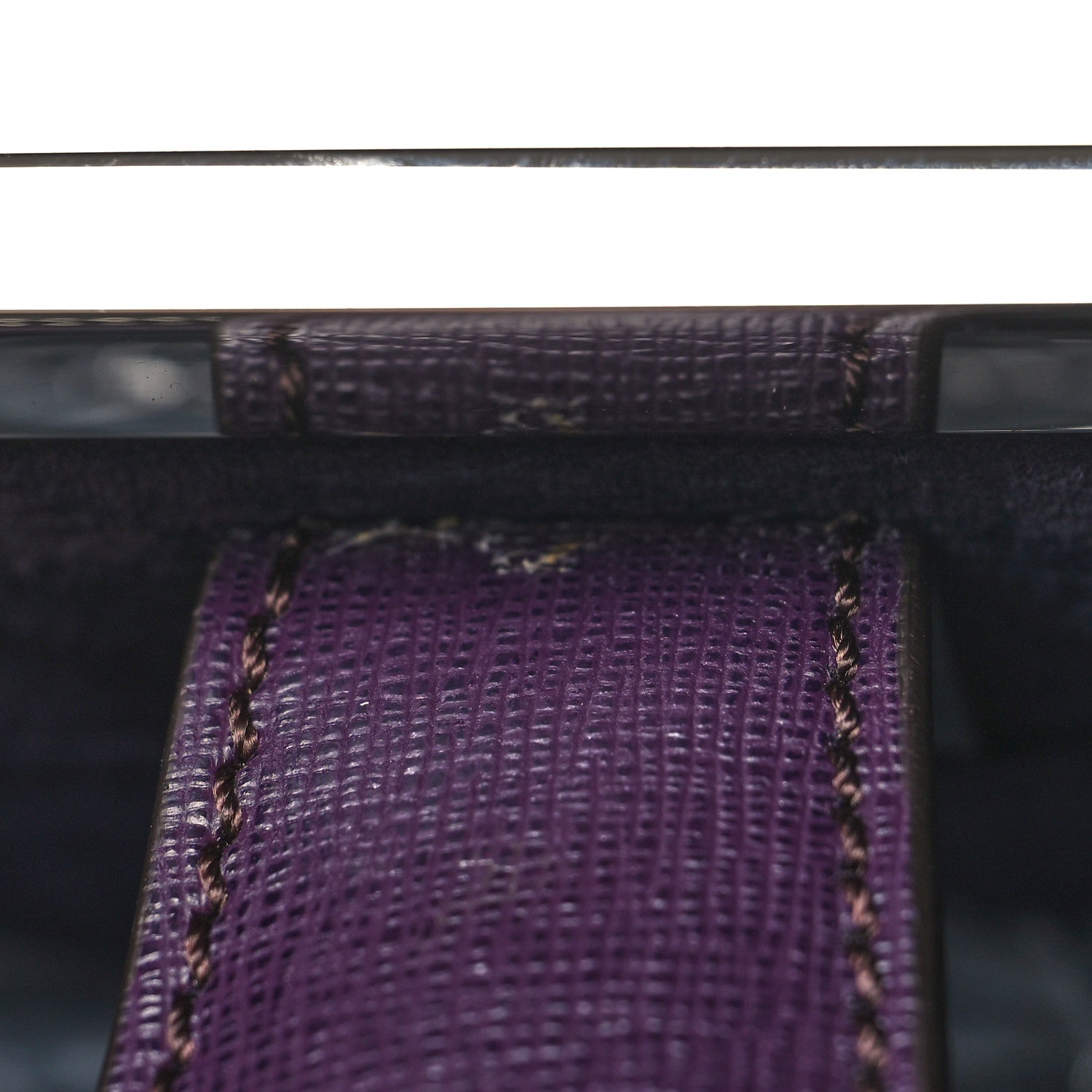 Fendi Vitello Elite Regular 2Jours Tote Ametista 12 of 12