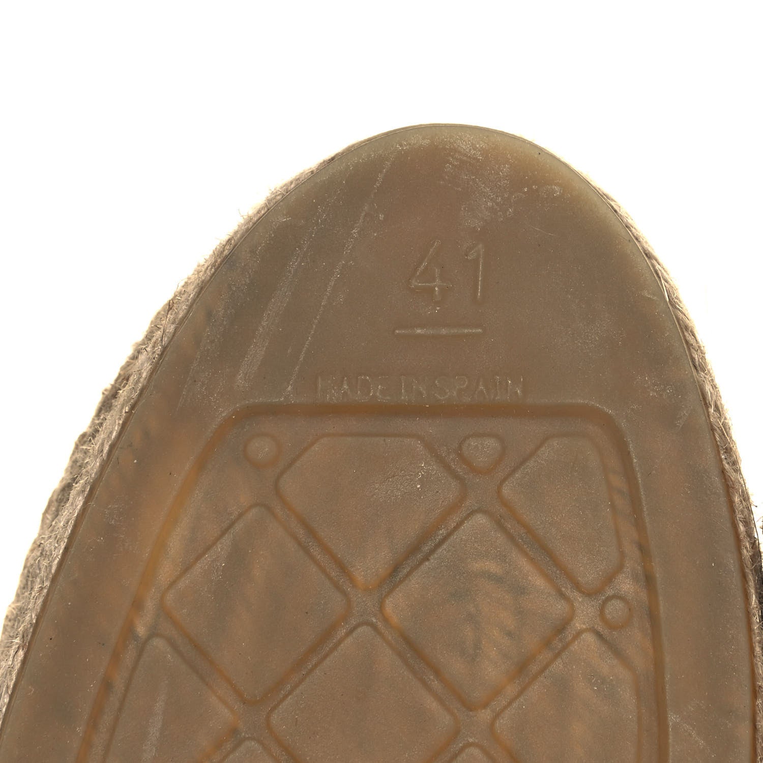 Chanel Lambskin Quilted CC Espadrilles 41 Beige 6 of 9