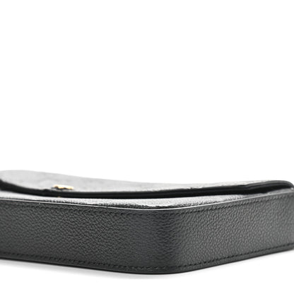 Louis Vuitton Empreinte Pochette Felicie Chain Wallet Black 10 of 10