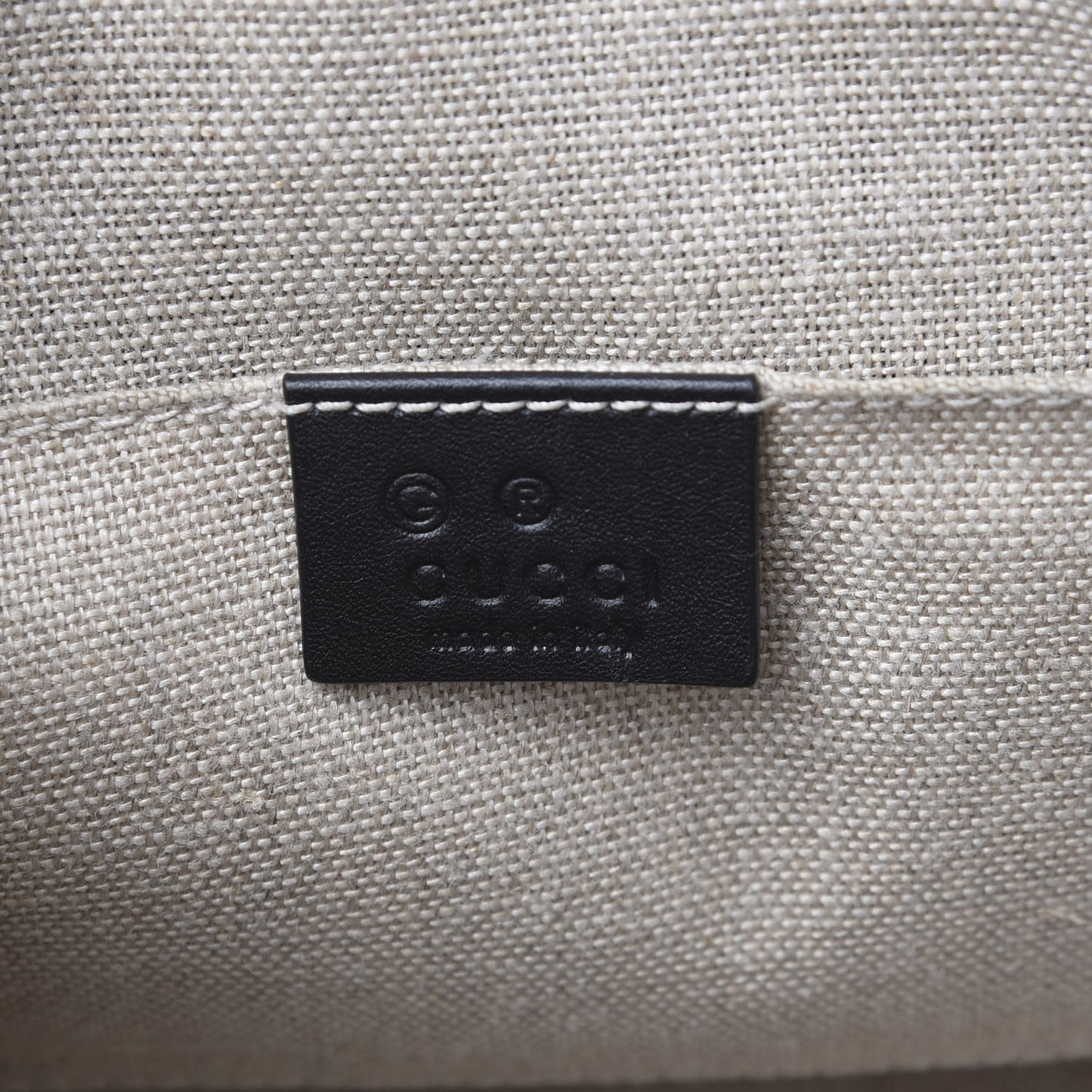 Microguccissima Mini Dome Bag Black