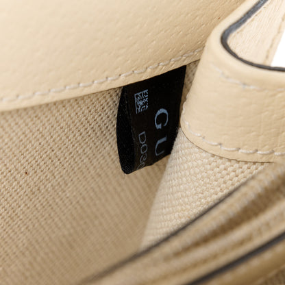 Gucci Textured Calfskin Crystal Small Dionysus Shoulder Bag Mystic White 8 of 12