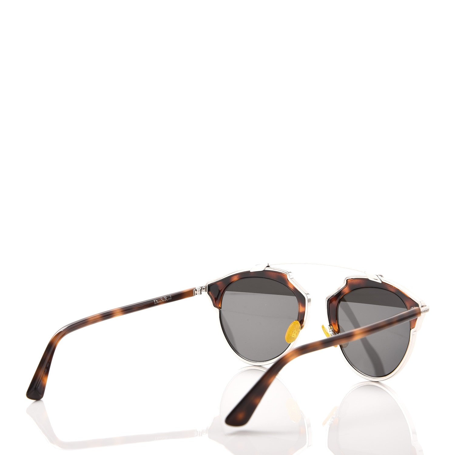 Christian Dior So Real Sunglasses Palladium Havana 4 of 8