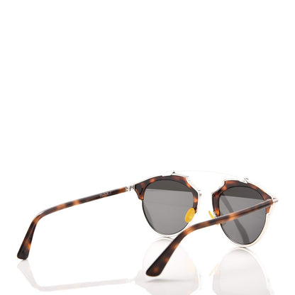 Christian Dior So Real Sunglasses Palladium Havana 4 of 8
