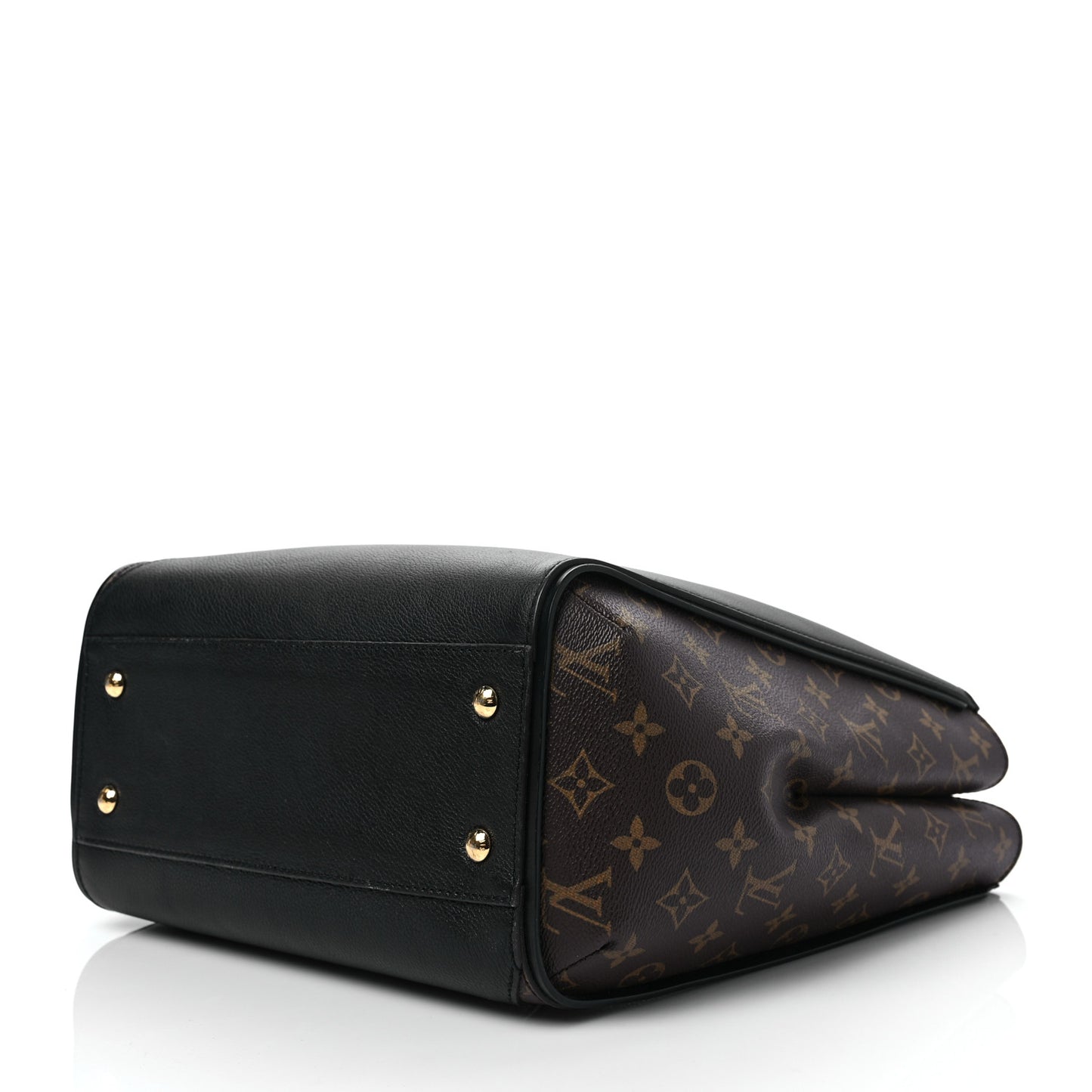 Calfskin Monogram Kimono Tote Black