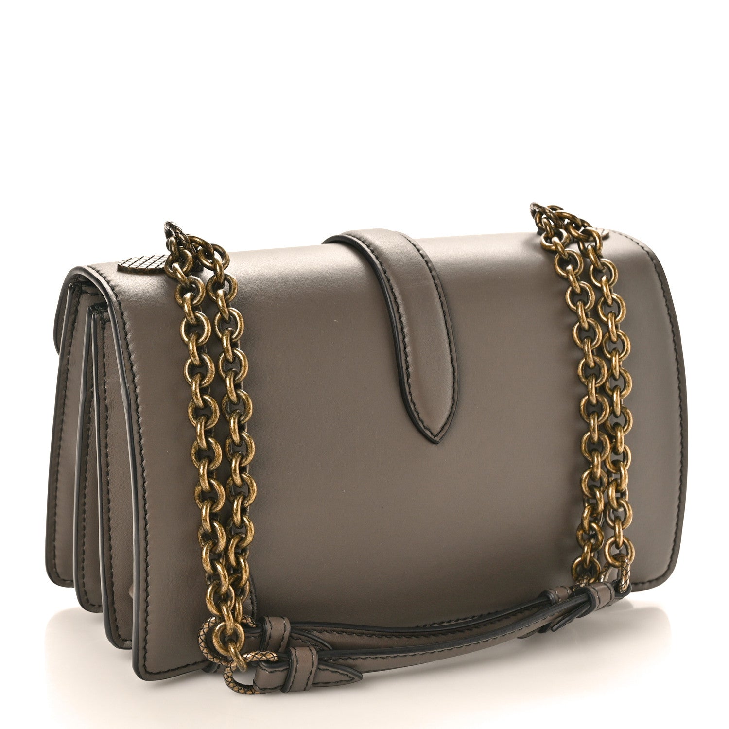 Bottega Veneta French Calf City Knot Bag Taupe 3 of 11