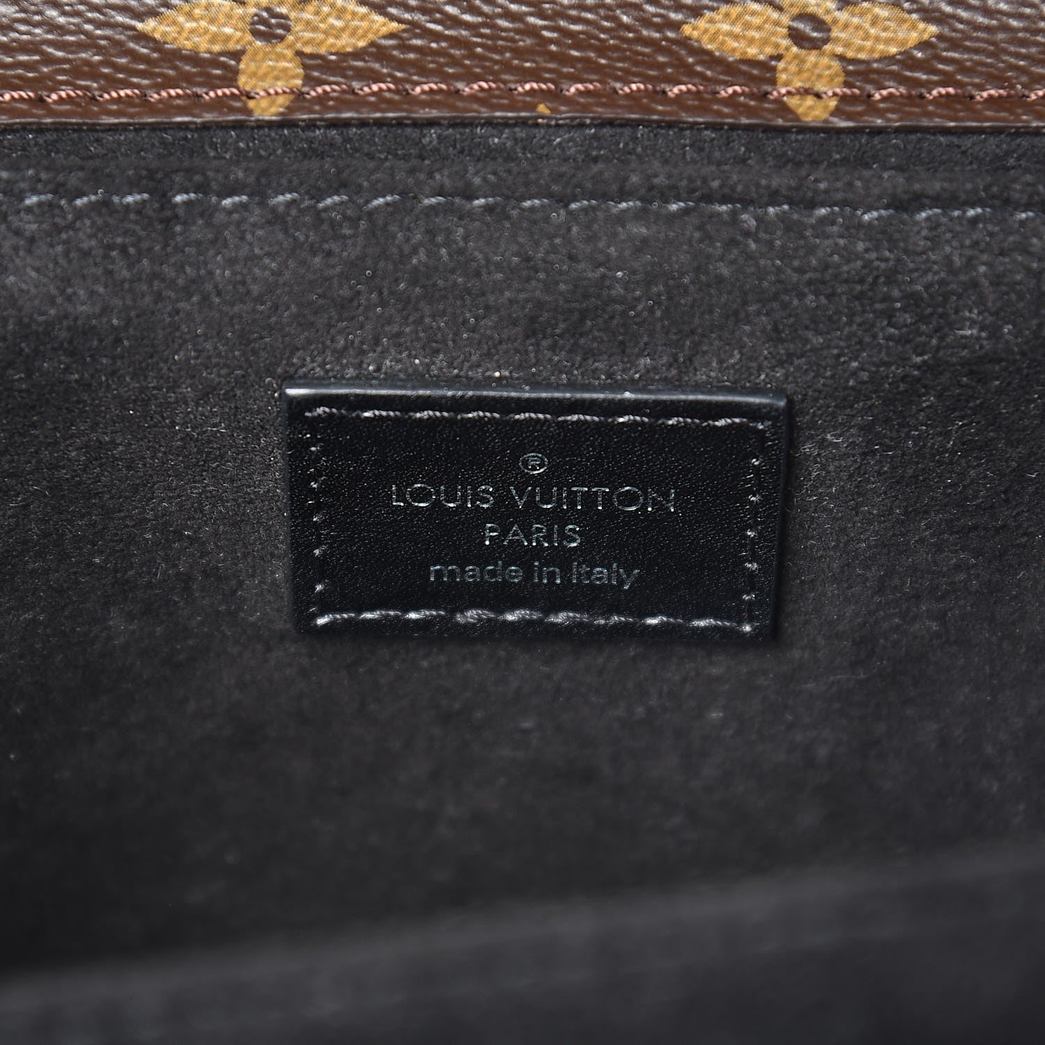 Louis Vuitton Epi Monogram Floral Pochette Metis Black White 6 of 6