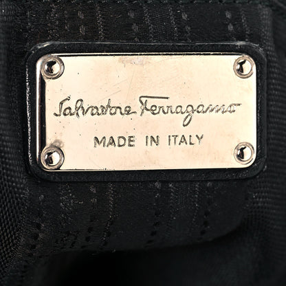Salvatore Ferragamo Calfskin Hobo Black 5 of 12